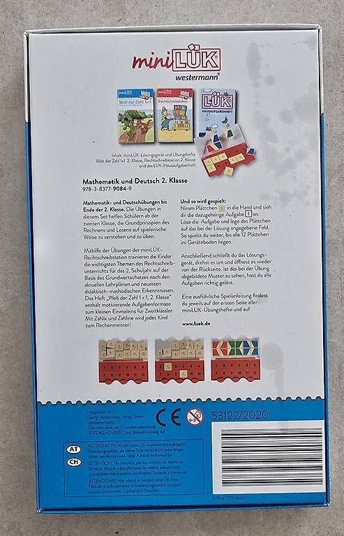 Giochi: miniLÜK-Set  Mathematik und Deutsch, 2. Klasse – Usato da Krauchthal venduto da choklay