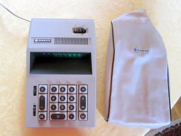 Rechnungsmaschine Vintage Sanyo Modell ICC-805