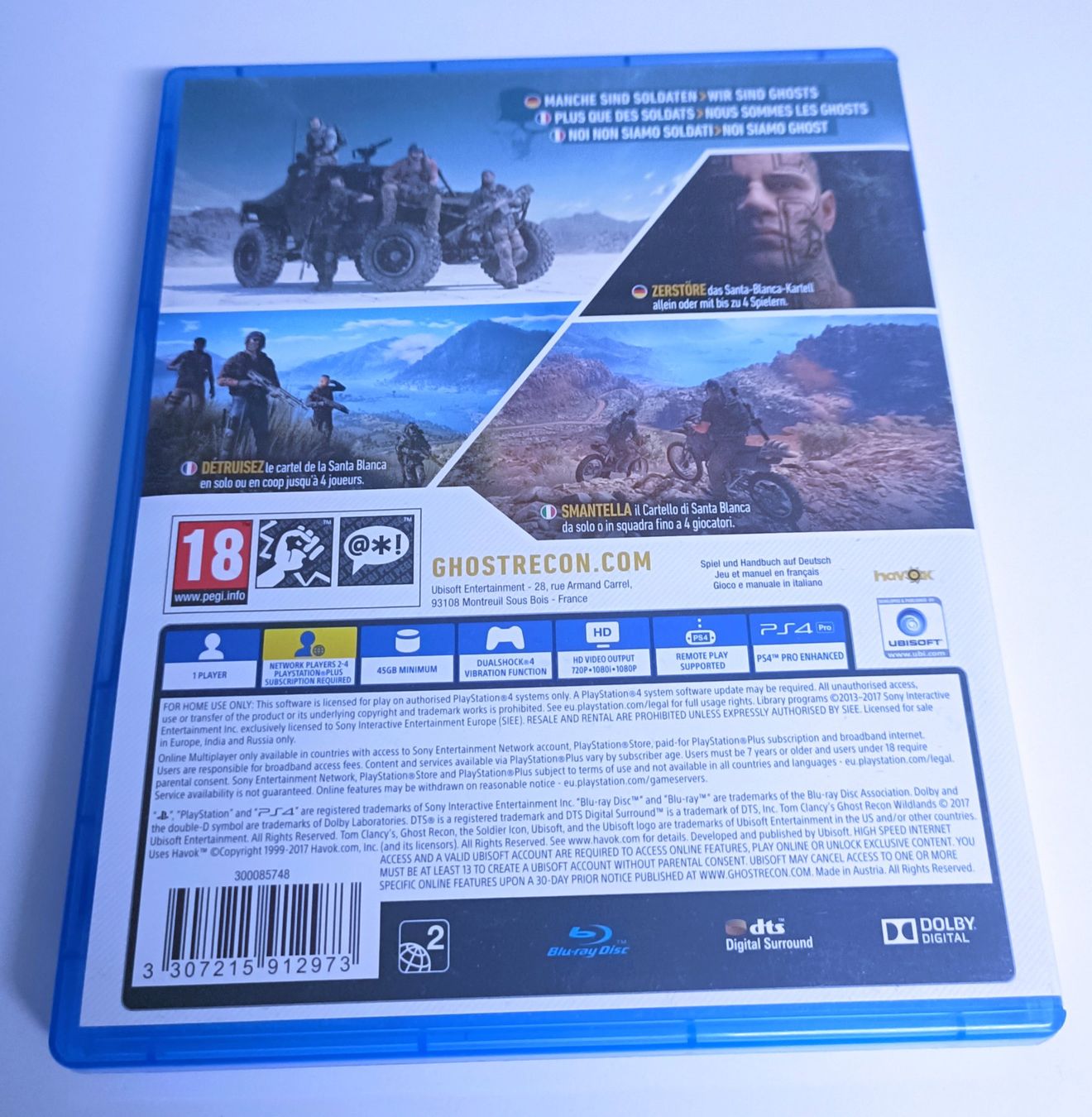 Giochi: TOM CLANCY'S GHOST RECON: WILDLANDS | PS4 – Usato da Köniz venduto da Gamecollect 2