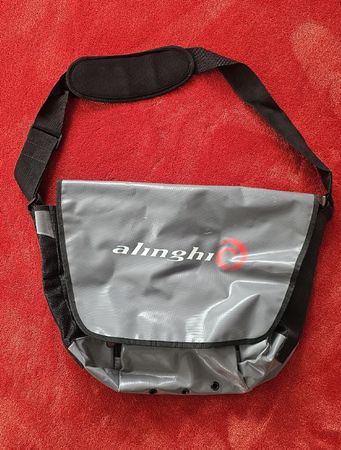 Alinghi Tasche, Top Zustand, grau/schwarz