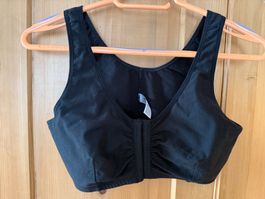 Kompressions BH   Grösse  M - C/D  Farbe schwarz   Sport BH