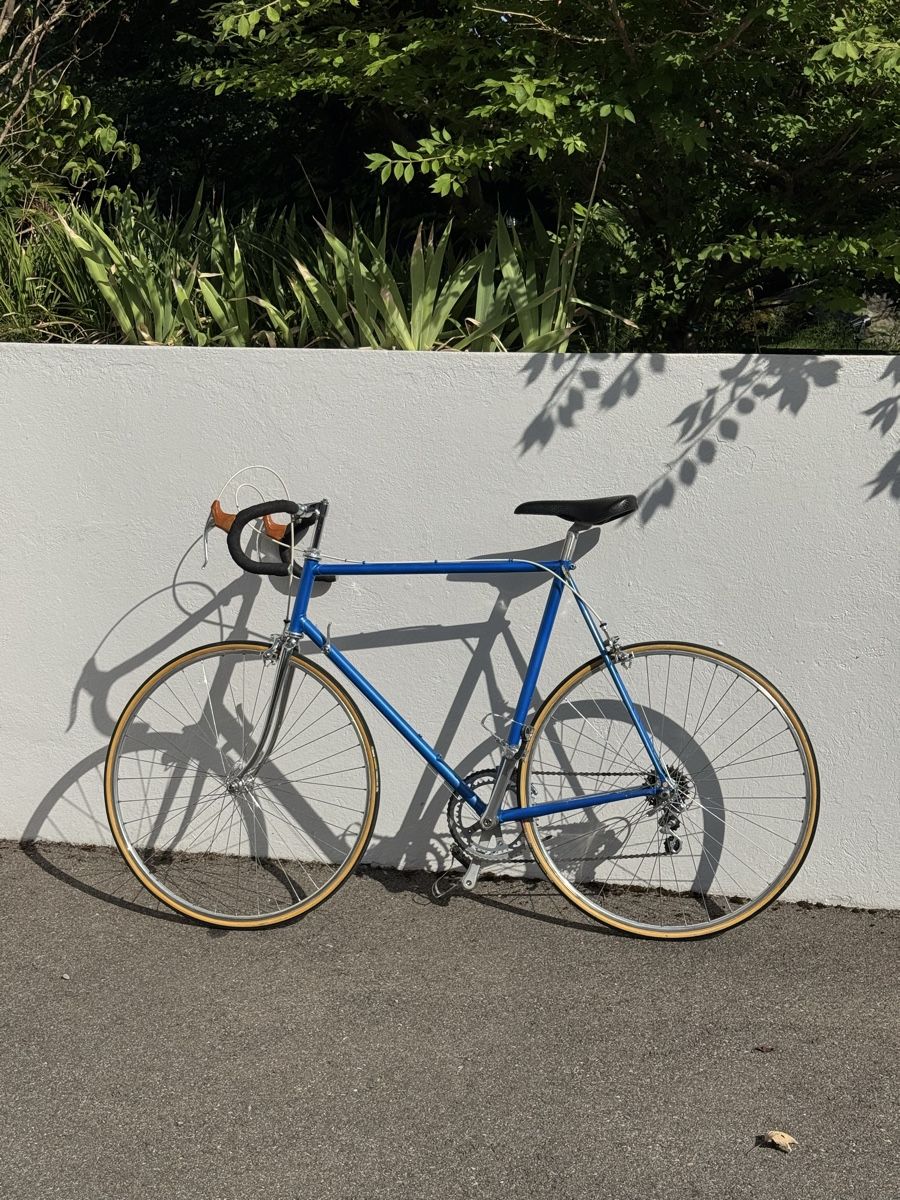 Velos: Klassisches Rennrad - Kobaltblau/ Chrom – Gebraucht aus Berg SG von cil_p8z9