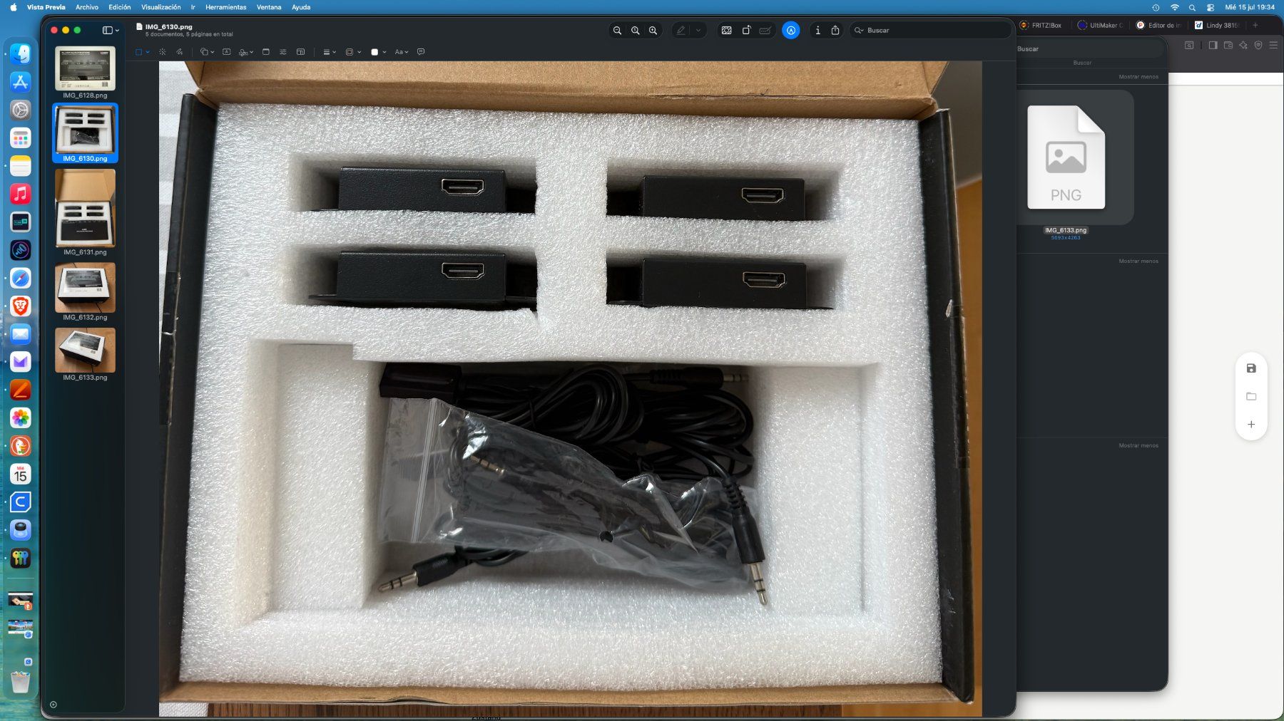 Adapter: Lindy - 4 Port HDMI / Spliter Extender – Gebraucht aus Gockhausen von Juanma.S.B 5
