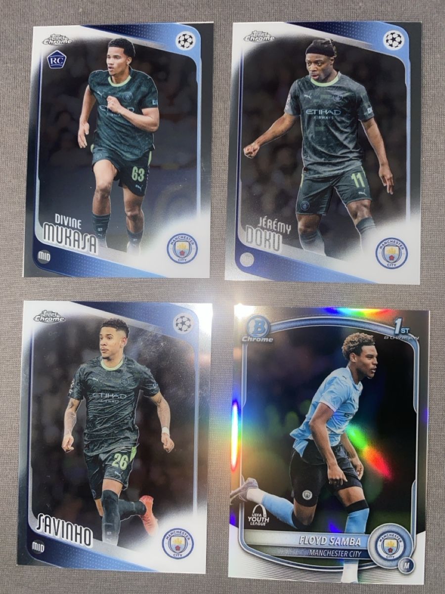 Topps Carte collezionabili: Manchester City Topps Chrome 2026 – Usato da Dornach venduto da kil_rc55