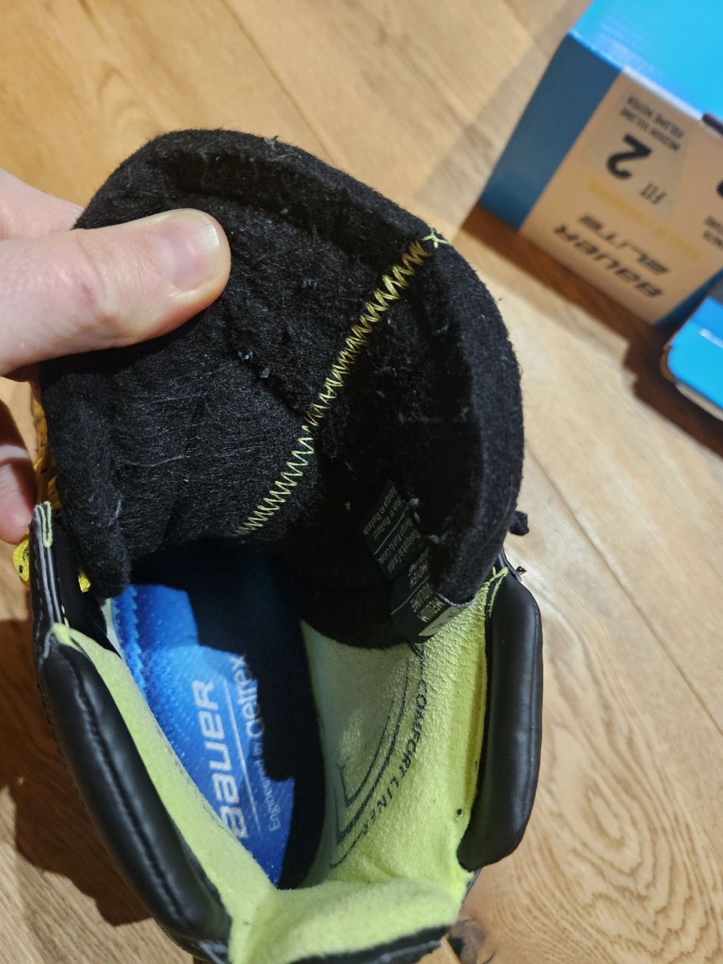 Bauer Pattini da ghiaccio: Goalie Skates Bauer Elite Fit2 – Usato da Rafz venduto da Thomas1604 4