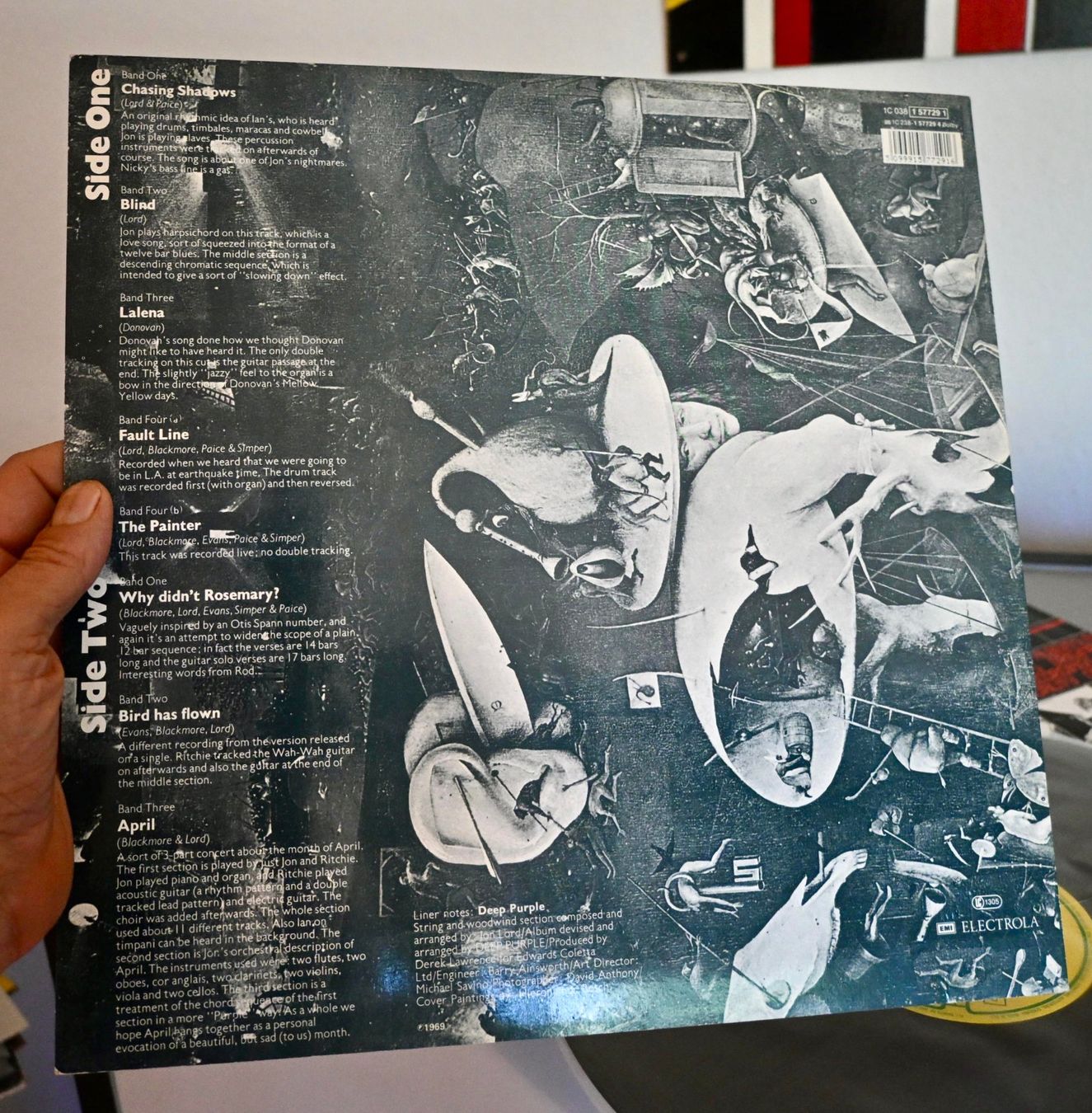 Vinyles: Deep Purple SAME german re-issue VG++/vg+ – D'occasion à Pfaffhausen par mono_rec 1