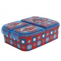 Spiderman Znünibox Lunchbox mit Fächern, NEU!