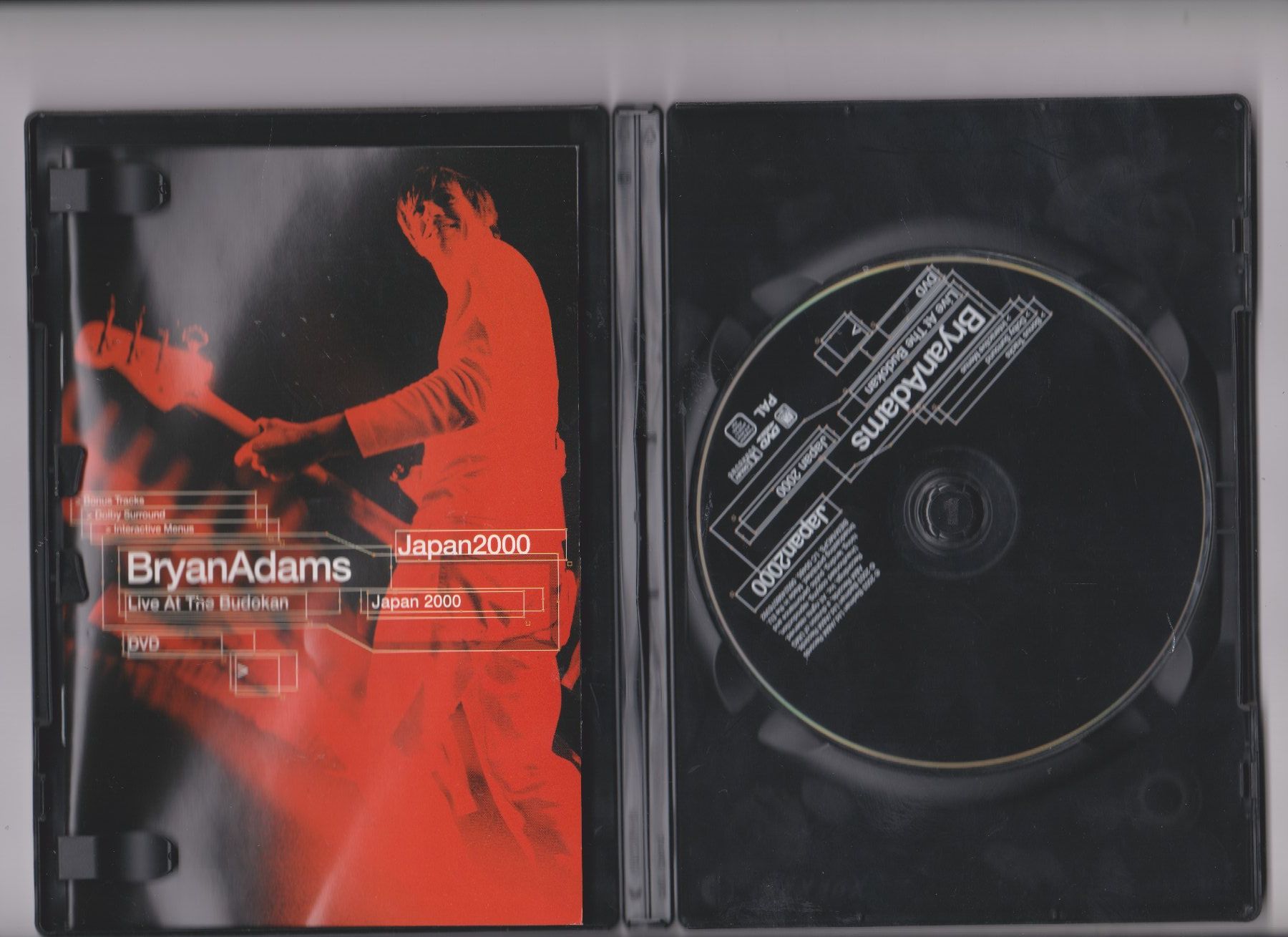 Alle DVDs: Bryan Adams Japan2000 Live Budokan DVD – Gebraucht aus Bex von Canouille 2