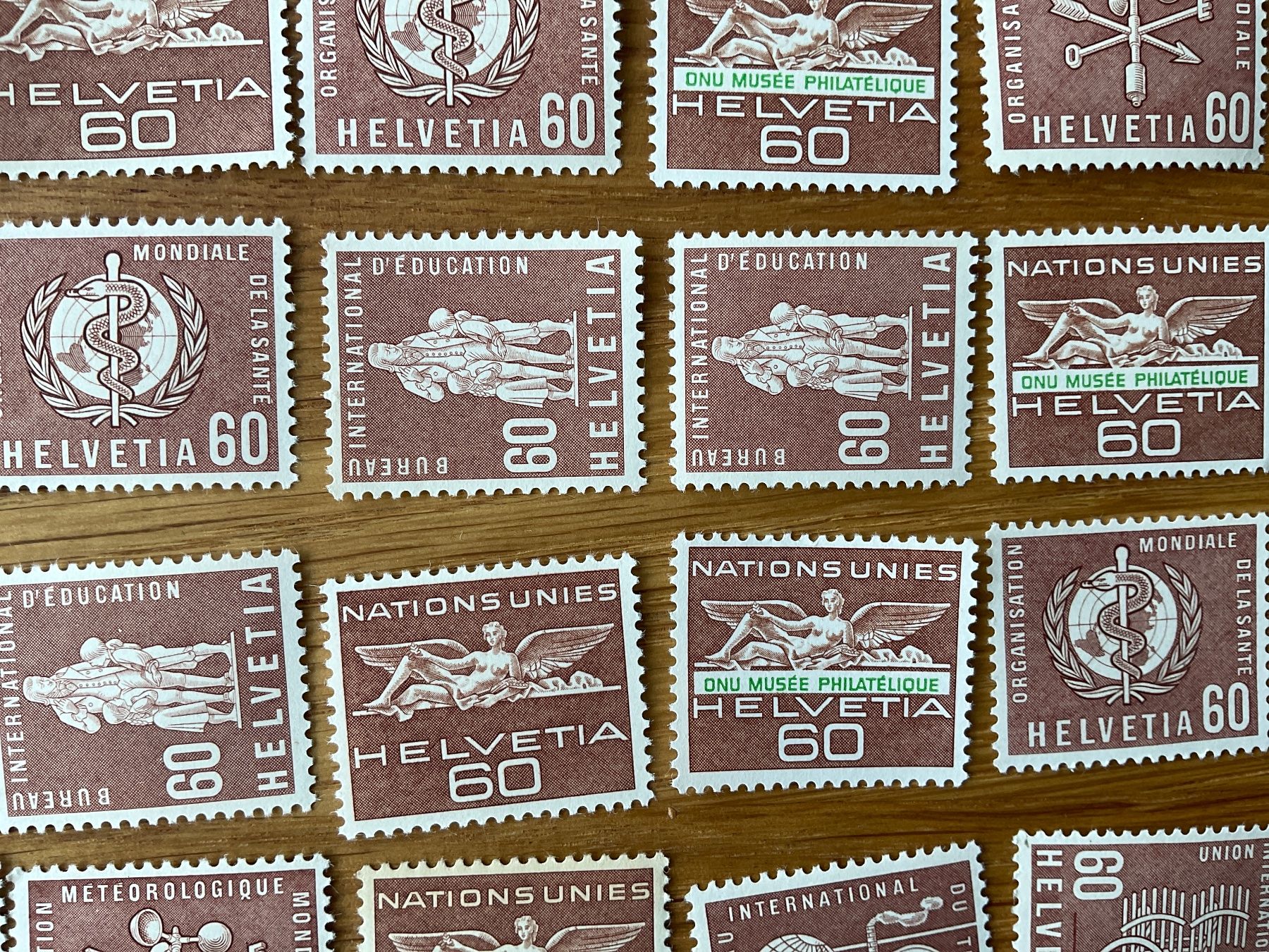 Tutti i francobolli: 60Fr Ämter Frankaturware ungestempelt postfrisch Sammlung – Nuovo (secondo la descrizione) da Wil SG venduto da Chefsugus 5