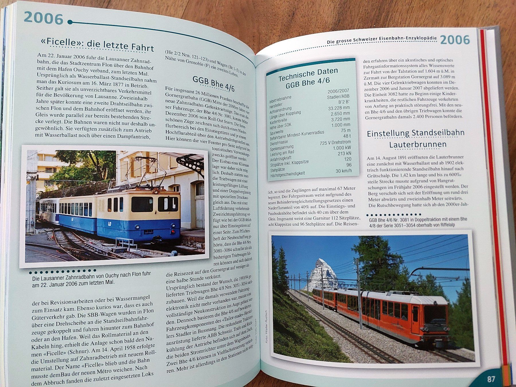 Livres: Schweizer Bahnen 2000er-Jahre - Ronald Gohl – D'occasion à Schönenwerd par Steidi 3