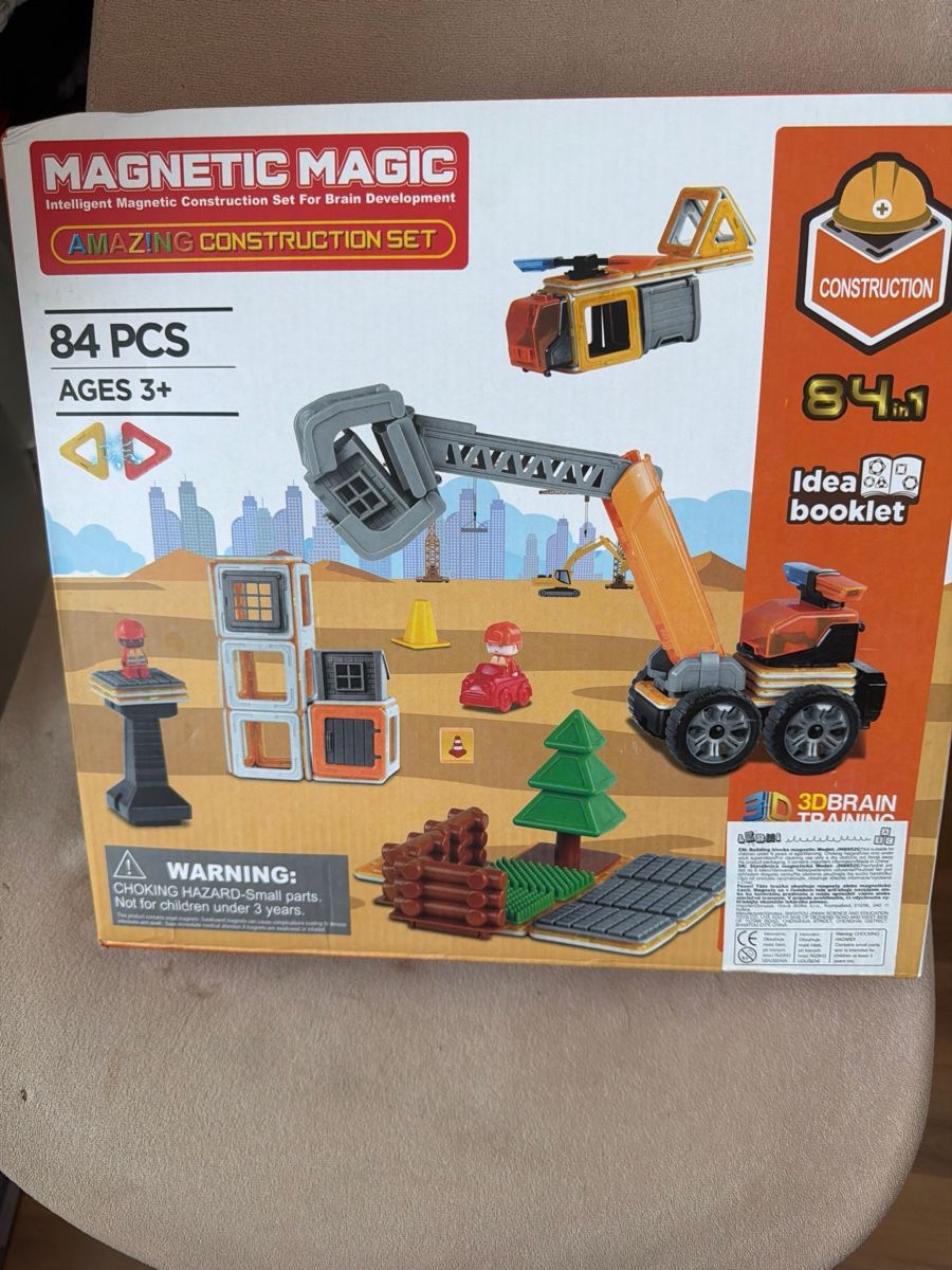 Kit di costruzioni: Magnetic Magic - magnetische Baukaste Construction Set  – Nuovo e nell'imballaggio originale da Amriswil venduto da JaJa-Express 2