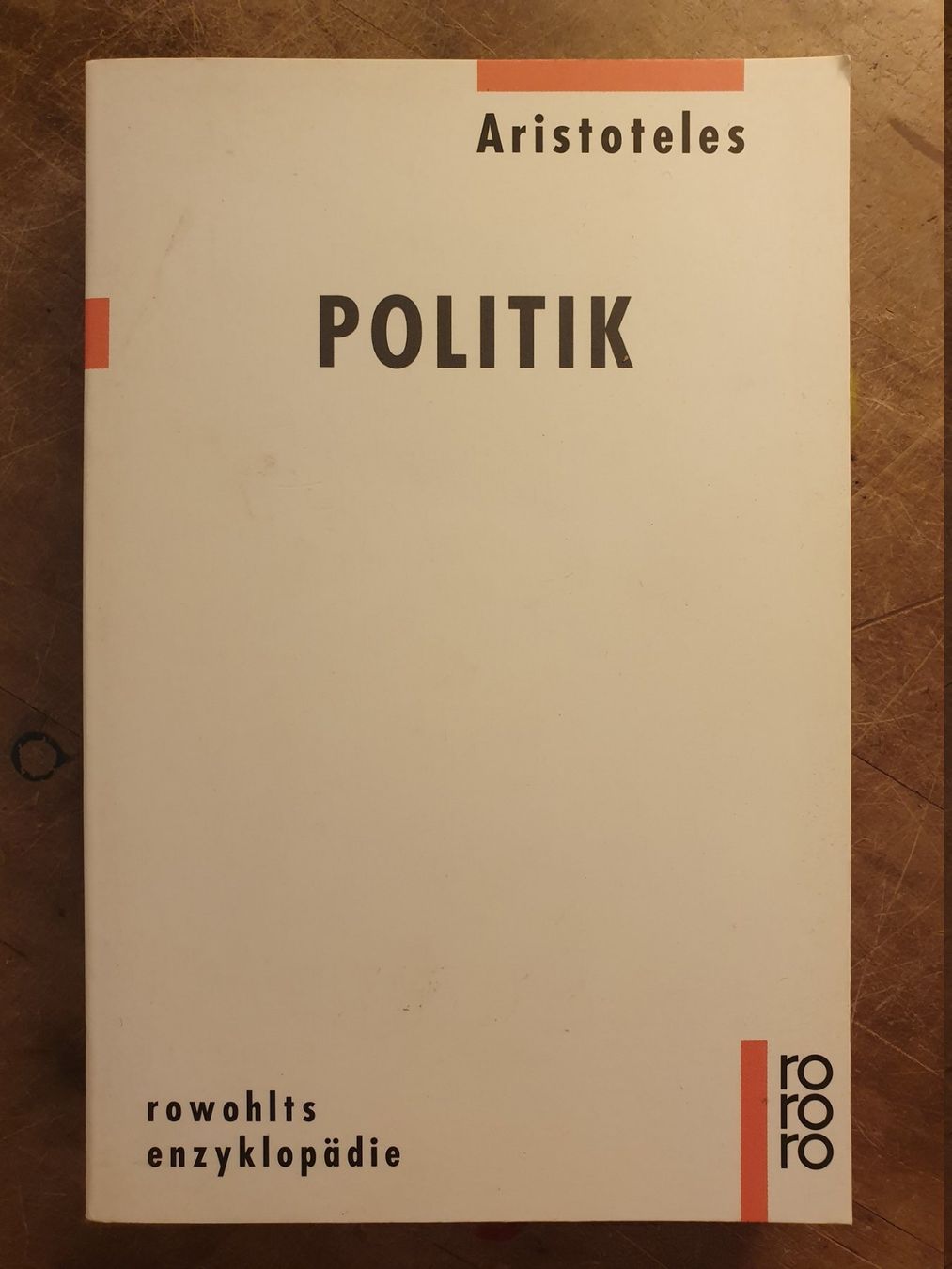 Libri: Politik - Aristoteles – Usato da Zürich venduto da loosebone