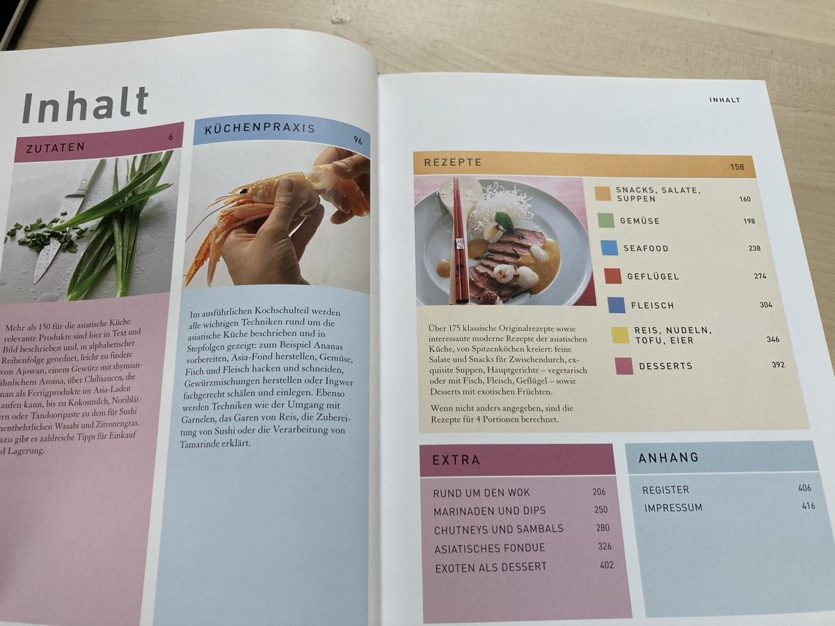 Libri: Das Teubner HANDBUCH ASIATISCH, Kochbuch – Usato da Zürich venduto da Mameloschn 1