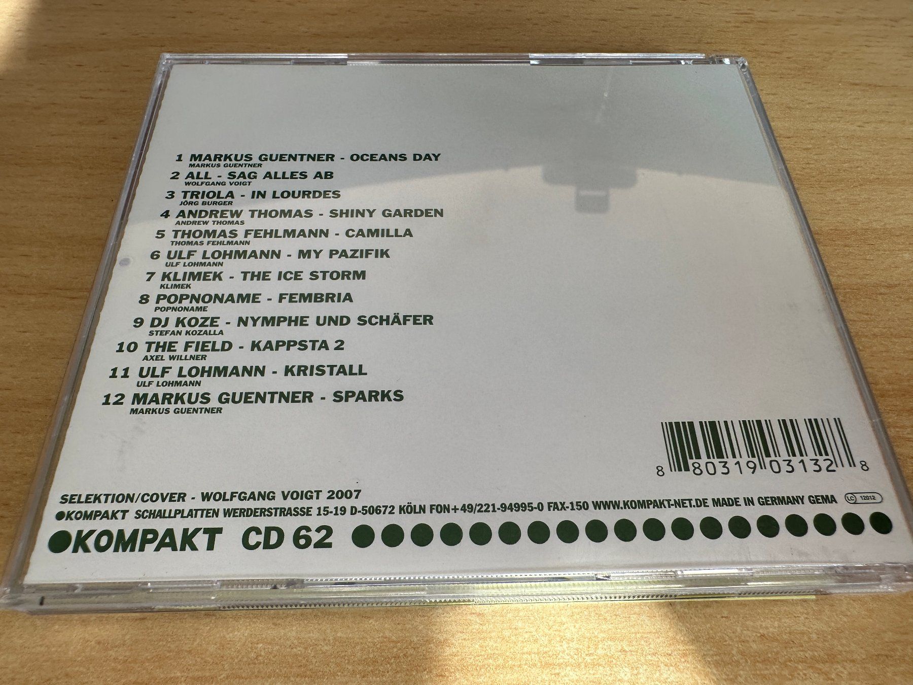 CD: Various – Pop Ambient 2008 – Usato da Rikon im Tösstal venduto da Alpenmutz 1