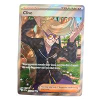 Clive Full Art  Paldean Fates Pokémon NM