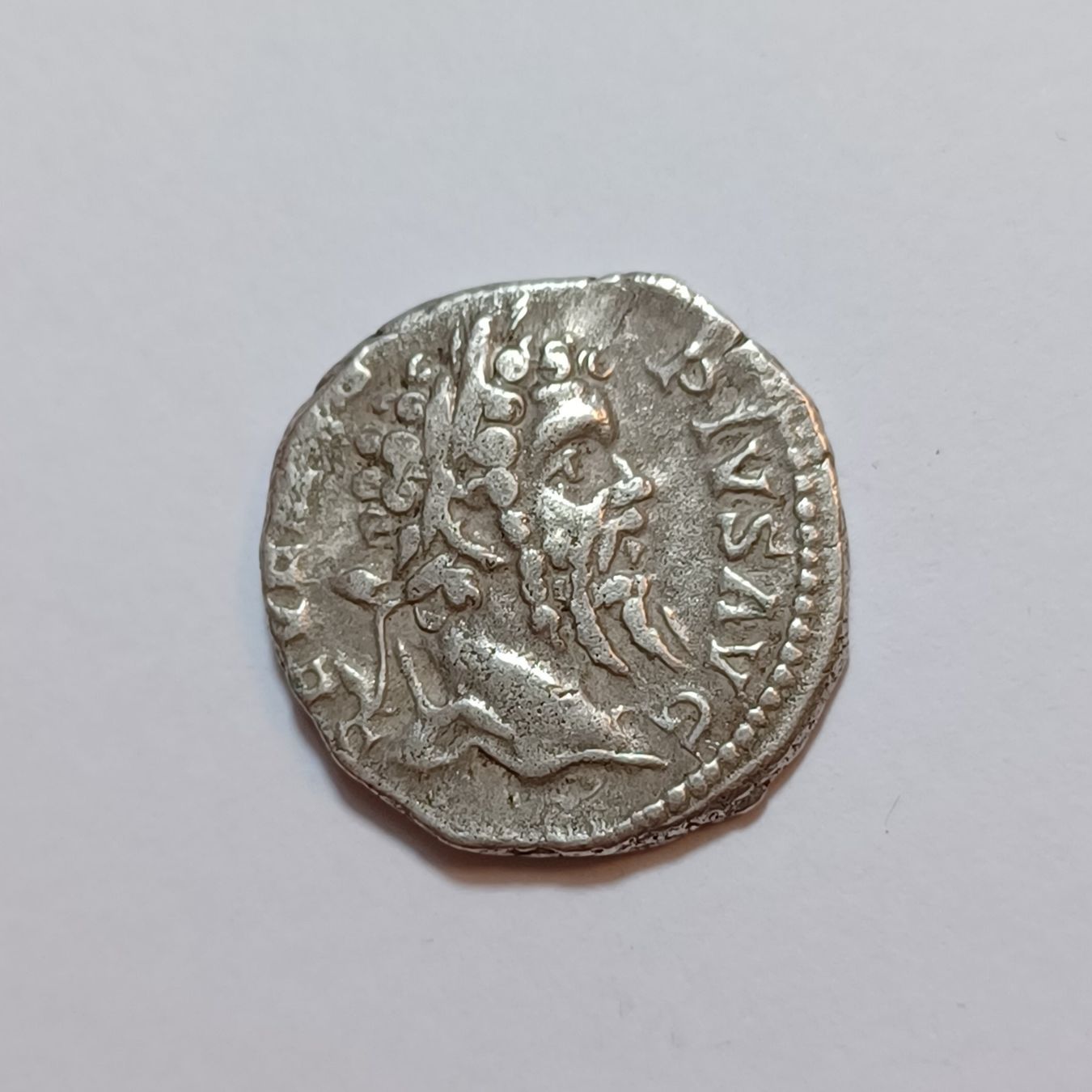 Alle Münzen: Denarius Septimius Severus (193-211) Römisches Reich – Gebraucht aus Pfäffikon ZH von Antike_Muenzen
