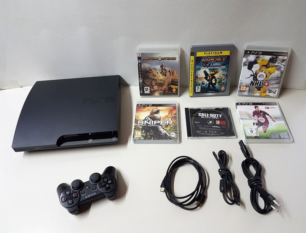 Sony PS 3 Konsole 320 GB mit Zubehör (Gebraucht) in Schüpfheim für CHF ...