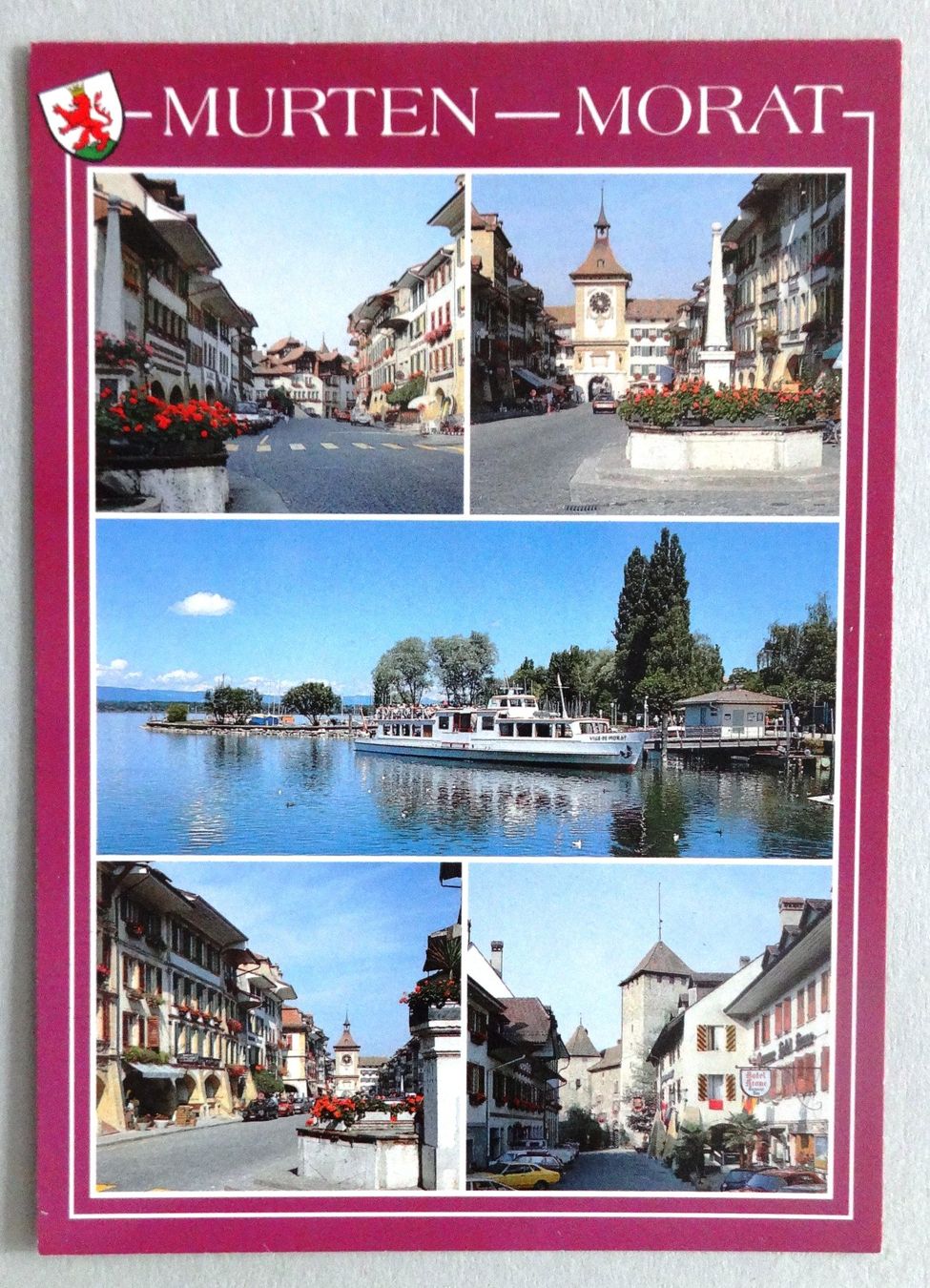 Cartoline postali: Murten - Morat – Usato da Fétigny venduto da Billy2miny