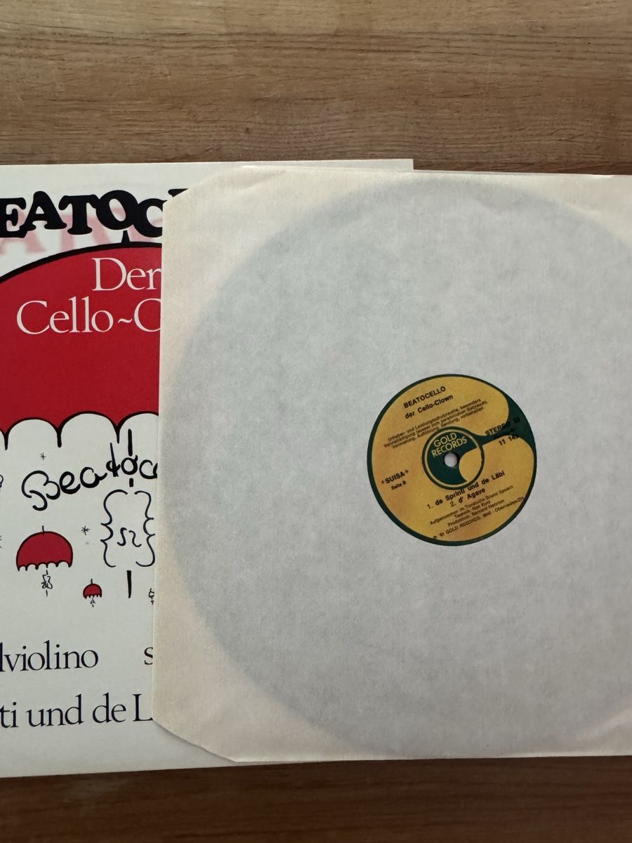 Dischi in vinile: Beatocello -  Der Cello Clown  - LP - 80s – Usato da Rorbas venduto da BlackstarRecords 2