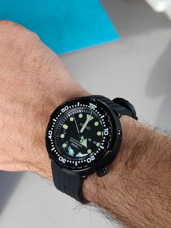 Seiko Marinemaster Tuna Quartz Black Ninja Kaufen auf Ricardo