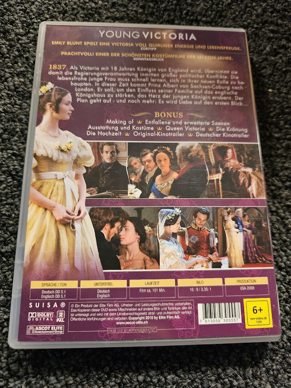 Tutti i DVDs: Young Victoria (20489) – Usato da Ruswil venduto da jan_bxl5 1