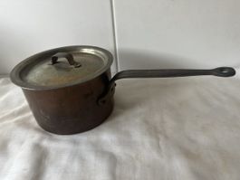 Kupfertopf Manzoni Samaden mit Deckel