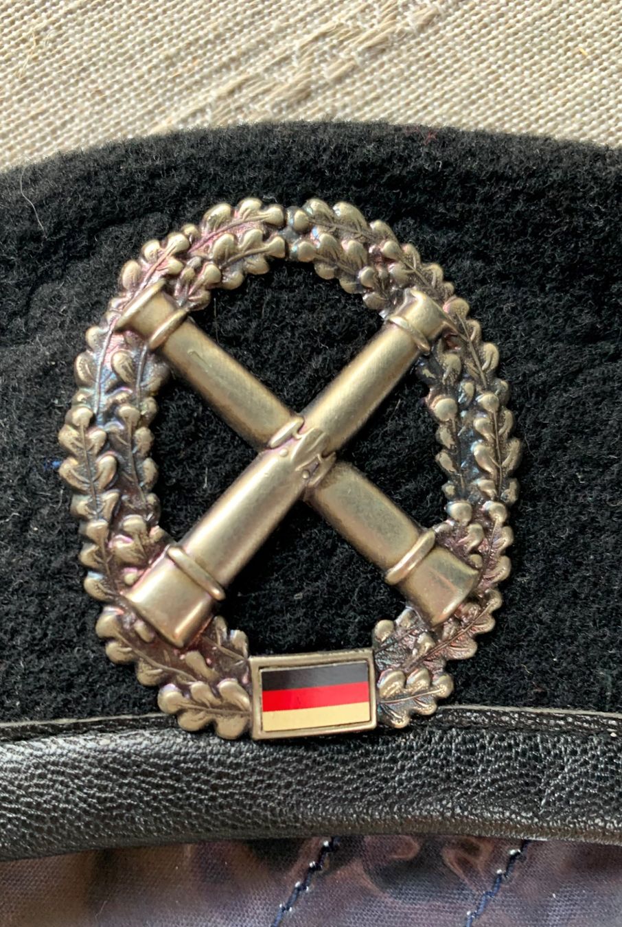 Uniformi: Béret Bundeswehr BRD – Usato da Volketswil venduto da zwitsch33 2
