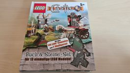 Lego Castle Buch & Steine Set, Ritter-Figuren Burg