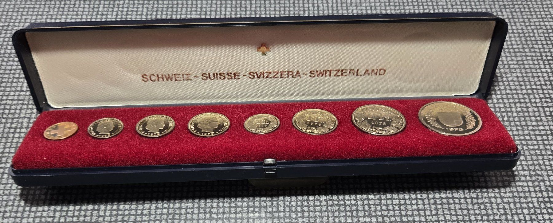 Tutti le monete: Münzsatz 1978 – Usato da Gelterkinden venduto da Vabis62 5