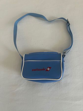 SEHR KLEINE MINI SWISSAIR TASCHE  EV FÜR DECOR