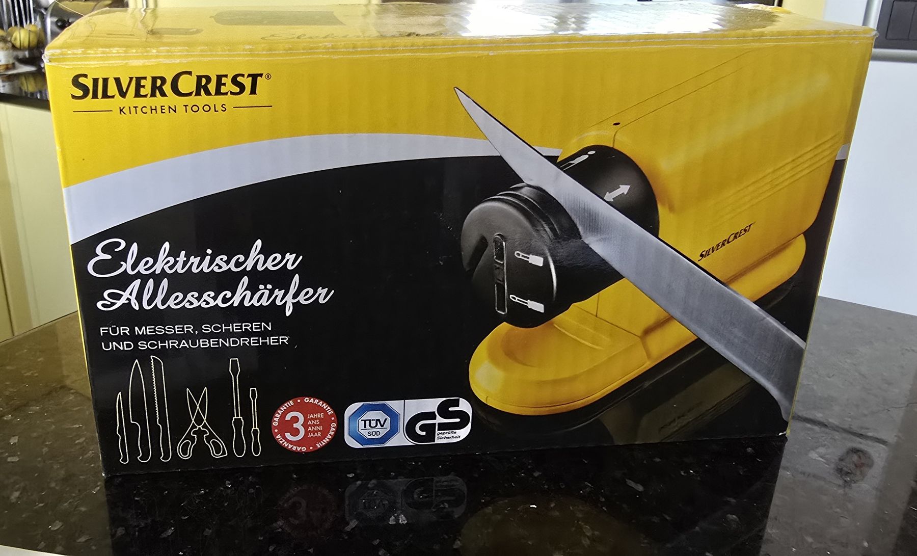SilverCrest Elettrodomestici da cucina: Elektrischer Allesschärfer – Nuovo e nell'imballaggio originale da HORN venduto da Beat2fast4you 1