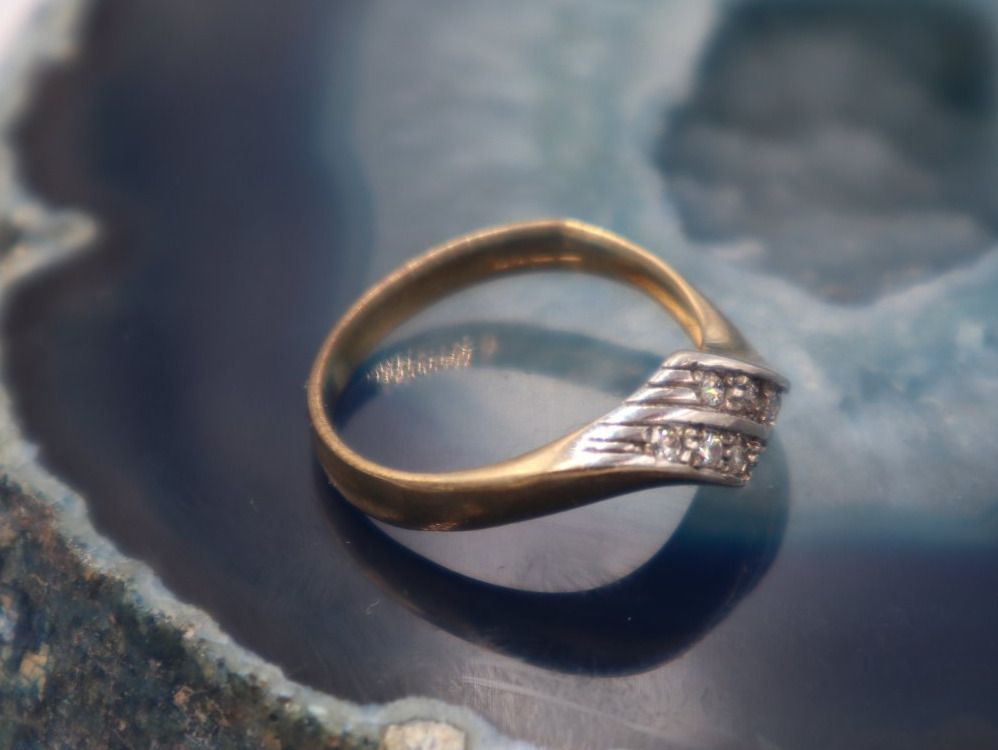 Anelli: Gold Ring Damen, 375 Gelbgold – Usato da Baden venduto da TellsKuchenhaus 2