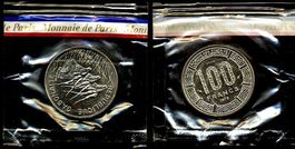 Gabun, 100 Francs 1975, ESSAI