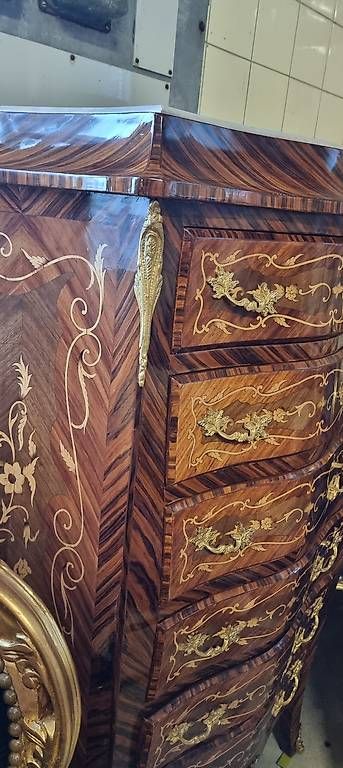 Cassettiere: Französischer Semainier, Louis XV Kommode, Gross – Usato da Kaufdorf venduto da Nati-Nati 6
