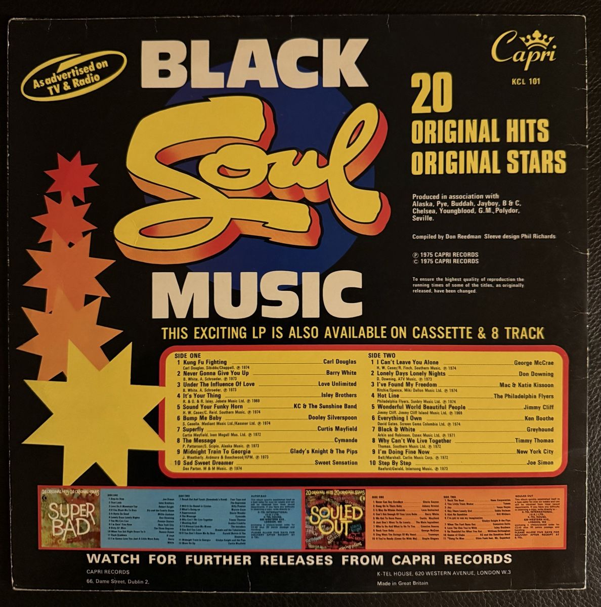 Dischi in vinile: Black Soul , 20 Original Hits, Schallplatte – Usato da Goldach venduto da Messerguru 2