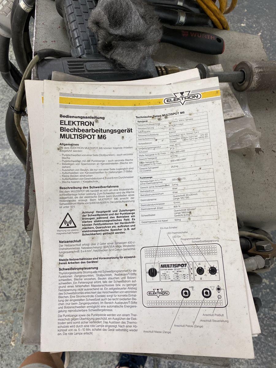 Löten & Schweissen: Elektron MULTISPOT M6 Blechbearbeitungsgerät – Gebraucht aus Hägglingen von Karin0802 1