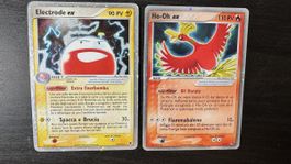 Ho-oh Ex Pop série 3 17/17 & Electrode Ex 107/112 ITA
