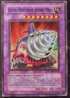 Yugioh Karte Super Vehicroid Jumbo Drill POTD-DE036