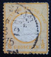 Deutsches Reich Kat. 14 gest. 1872 Kat. 65 Euro