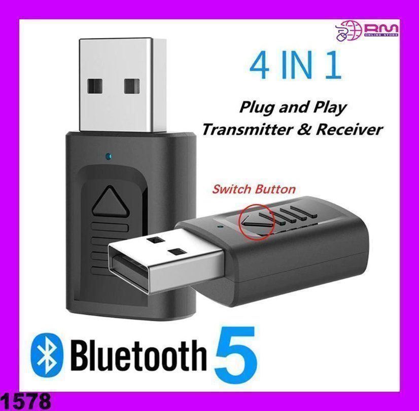 Lettore multimediale & Streamer: USB Bluetooth 5.0 Sender Empfänger 3in1 – Nuovo e nell'imballaggio originale da Unterägeri venduto da RmOnline