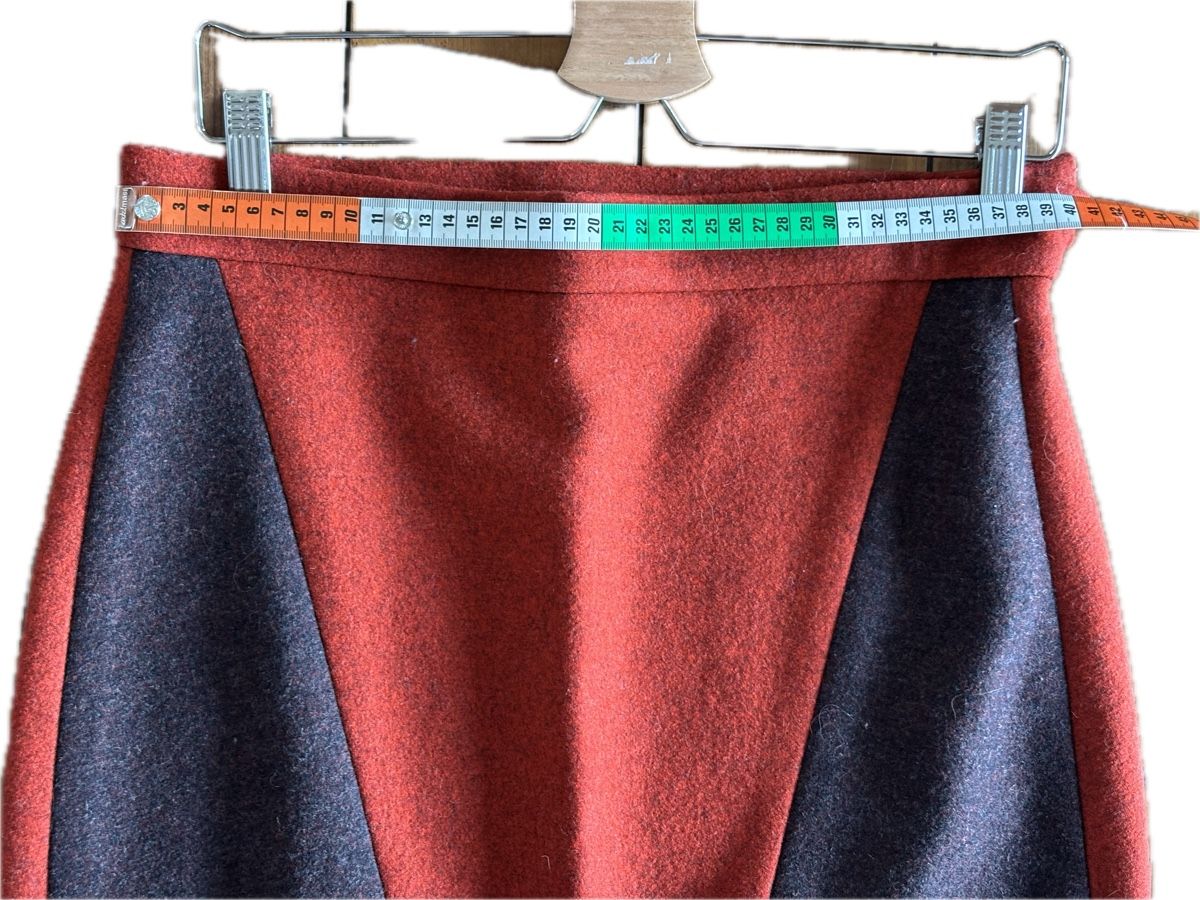 Gonne: Jupe PAMB T.40, design bicolore marron/orange – Nuovo (secondo la descrizione) da Dotzigen venduto da SecondHandGems 2