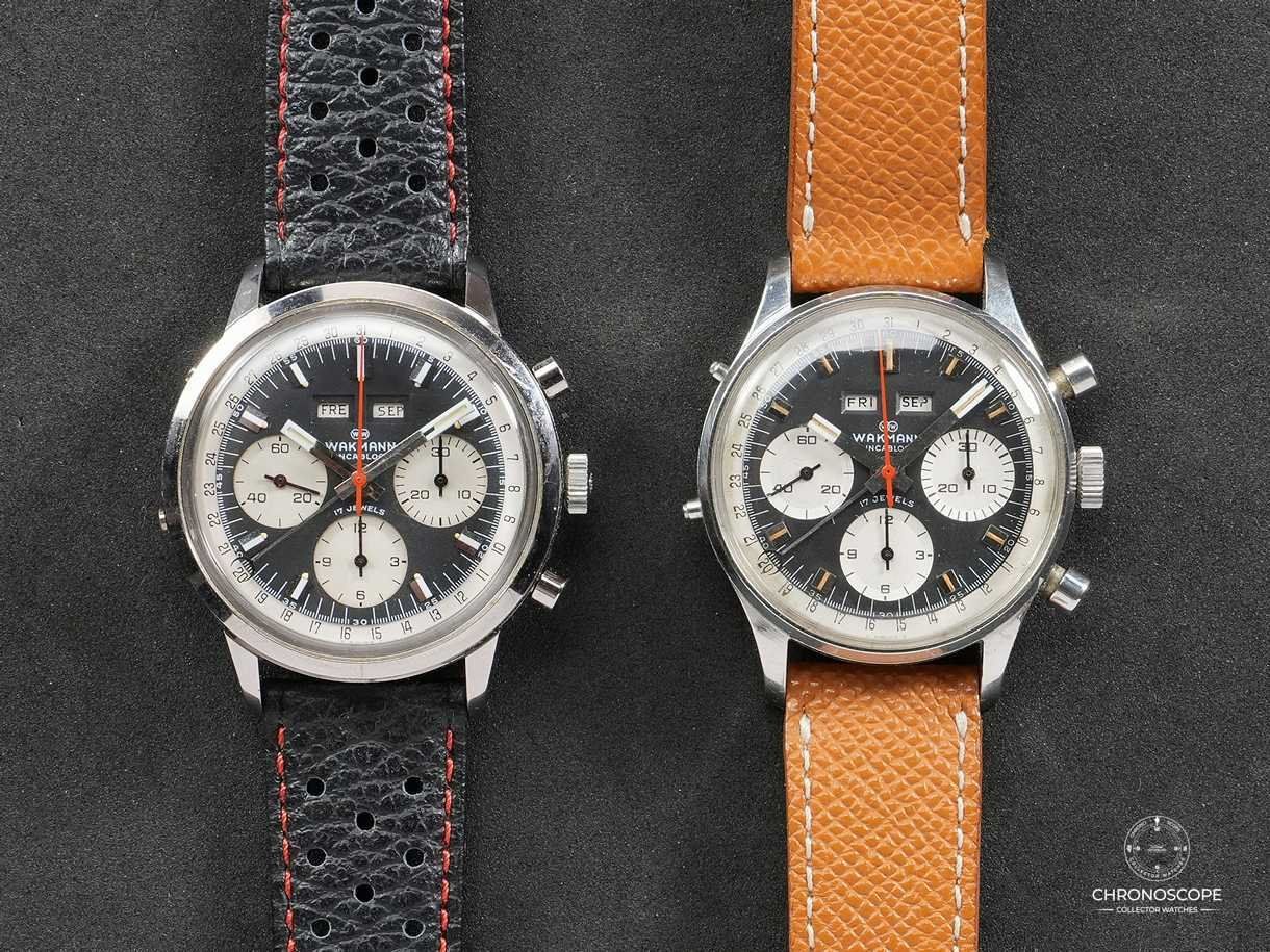 Orologi: Wakmann Triple Calendar Chronograph – Usato da Luzern venduto da ChronoScope6004 8