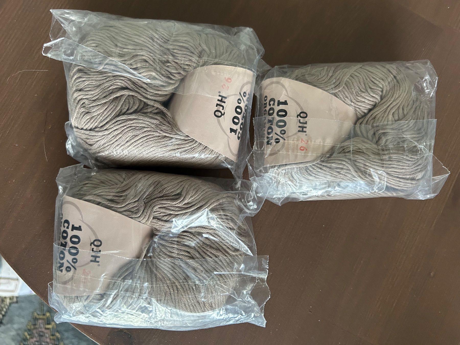 Wolle: 3 Knäuel Wolle Baumwolle – Neu und originalverpackt aus Obergösgen von Andre118