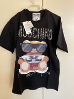Oversize-Shirt Moschino Couture Bär schwarz XS NEU Etikett