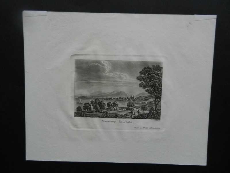 Gravures: Neuchâtel Neuenburg – D'occasion à Risch par Rischli15