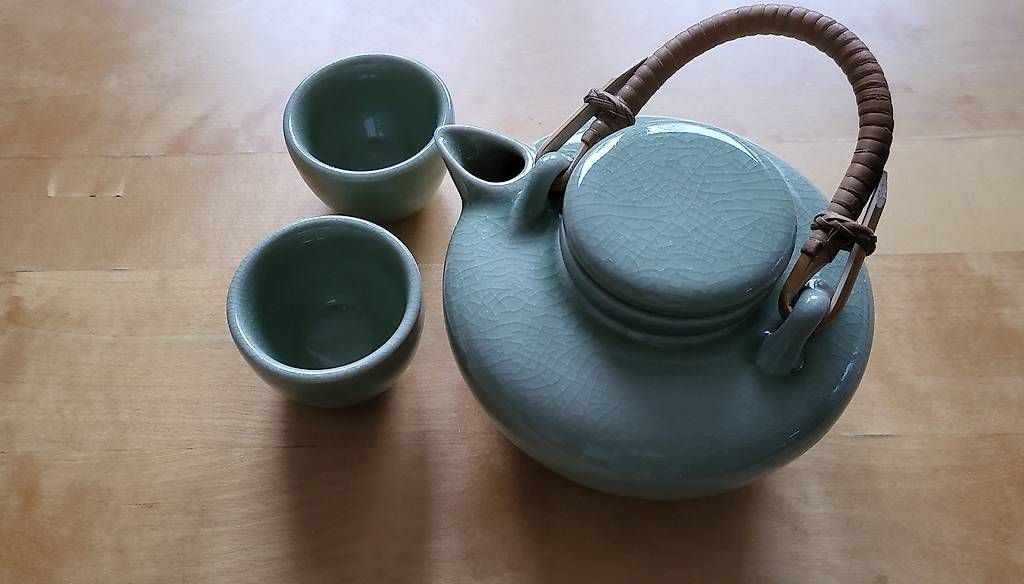Set di piatti: Asiatische Tee Set aus Keramik – Usato da Hedingen venduto da Seikai 2