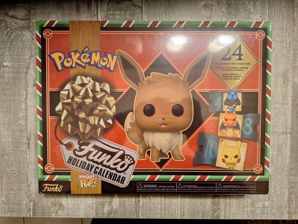 Pokemon POP advent Calendar Kaufen auf Ricardo