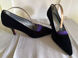 Samtschuhe