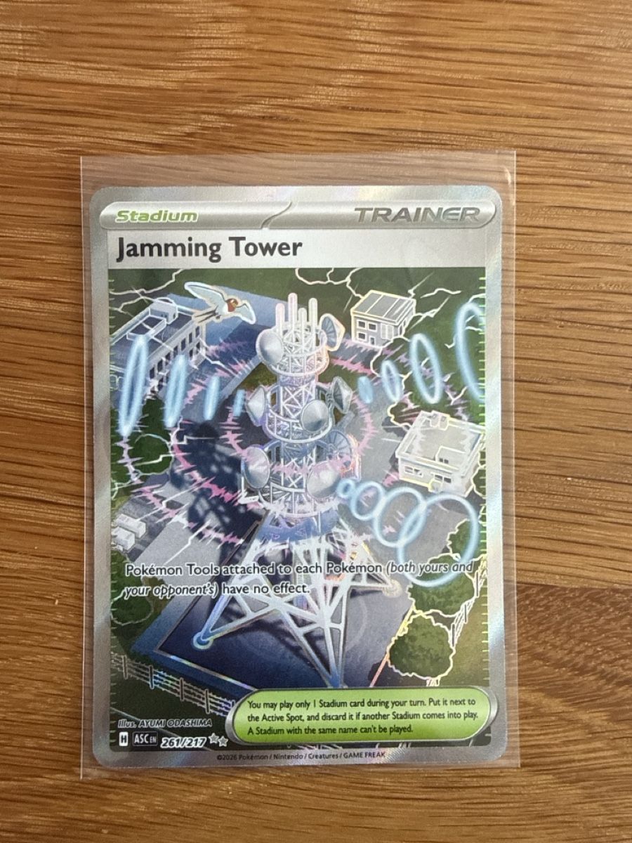 Pokémon Cartes à collectionner: Pokemon - Jamming Tower 261/217 - EN – Neuf avec emballage d'origine à Rüti ZH par rin_7yn7