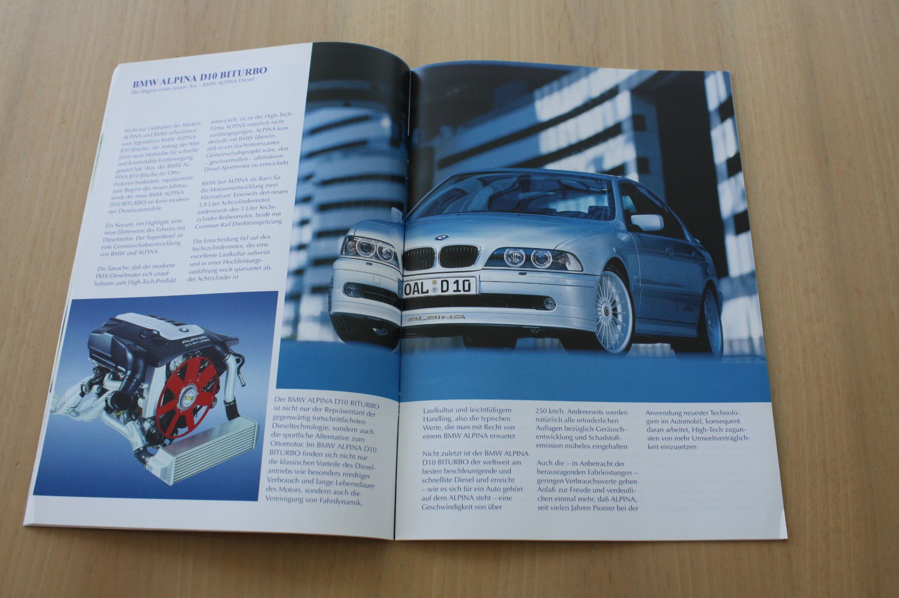 Alpina Dokumente: Alpina Prospekt 9/2001 – Gebraucht aus Wikon von erwin400 5